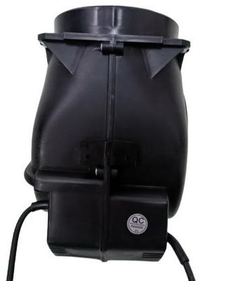 Fan di plastica nero del ventilatore di CA di Shell Centrifugal per il fornello Hood Air Purifier