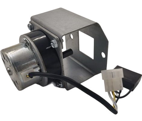 ombra Palo dell'asse della coclea della stufa della pallina del motore della coclea della pallina di 5.5W 2.4RPM con il sostegno del metallo