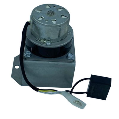 ombra Palo dell'asse della coclea della stufa della pallina del motore della coclea della pallina di 5.5W 2.4RPM con il sostegno del metallo