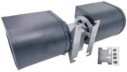 gabbia di scoiattolo ad alta temperatura della ruota 4X4 del motore del ventilatore di scarico di convezione di 64W 1.0A 115V