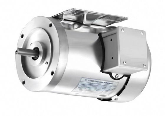 Washdown trifase IP55 1HP 1745RPM del motore di acciaio inossidabile del NEMA 56C TEFC