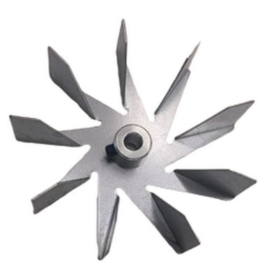 114 mm di diametro Ventilatore da camino 9 lame Foglio galvanizzato per stufa a pellet