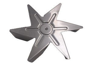 150 mm di diametro Ventilatore da camino 6 lame in acciaio inossidabile per forno