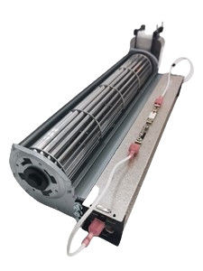 Ventilatore a flusso incrociato da 27 W con elemento di riscaldamento PTC per 120V 60HZ
